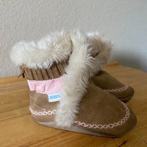 Robeez Moccasin Booties - Size 6-12 months